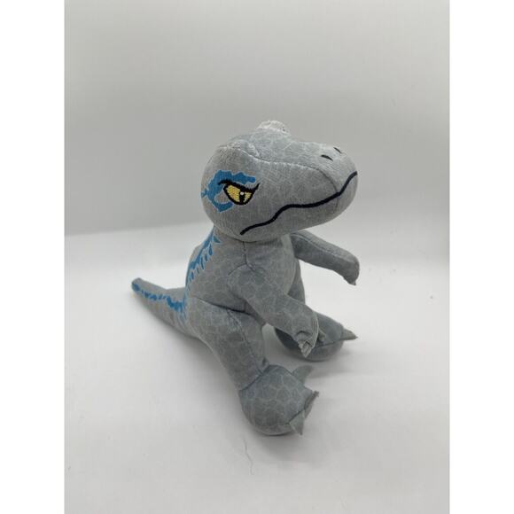 Jurassic World Dominion BLUE Velociraptor 7” Plush Universal Studios - Picture 1 of 5